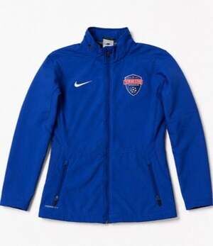 Nike Womens Therma-FIT Tennessee Soccer Club Full Zip Softshell Jacket